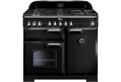 Piano de cuisson gaz FALCON DELUX100 MIXT NOIR/CHROME