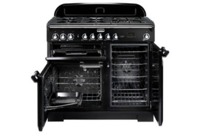 Piano de cuisson gaz FALCON DELUX100 MIXT NOIR/CHROME