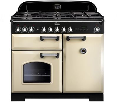 Piano de cuisson gaz FALCON DELUX100 MIXT CREM/CHROME