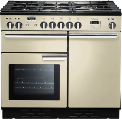 Piano de cuisson gaz FALCON PROF+100 MIXT CREM/CHROME