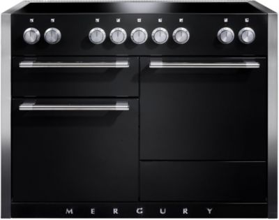 Piano De Cuisson Gaz Falcon Semi Pro Mercury 120 Noir Mat Inox Poli