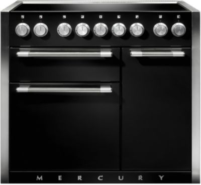 Piano de cuisson induction FALCON Semi Pro MERCURY 100 NOIR MAT INOX POLI