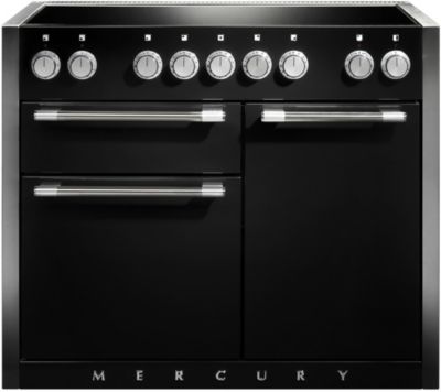 Piano de cuisson induction FALCON Semi Pro MERCURY 110 NOIR MAT INOX POLI