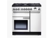 Piano de cuisson gaz FALCON Professional DELUXE 90 CM Blanc /CHROME