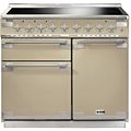Piano de cuisson induction FALCON ELISE TAB IND 100 CM CREME NICKEL BROSS