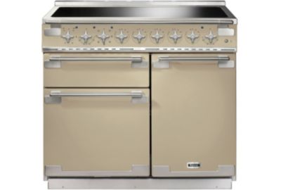 Piano de cuisson induction FALCON ELISE TAB IND 100 CM CREME NICKEL BROSS