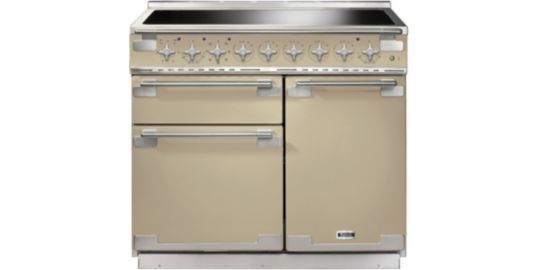 Piano de cuisson induction FALCON ELISE TAB IND 100 CM CREME NICKEL BROSS