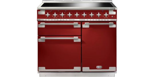 Piano de cuisson induction FALCON ELISE100 INDUC ROUGE CERISE
