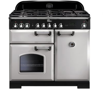 Piano de cuisson gaz FALCON DELUX100 MIXT GRIS PERLE CHROME