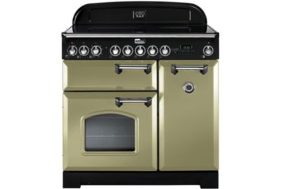 Piano de cuisson induction FALCON CLASSIC DELUXE 90 VERT OLIVE CHROME