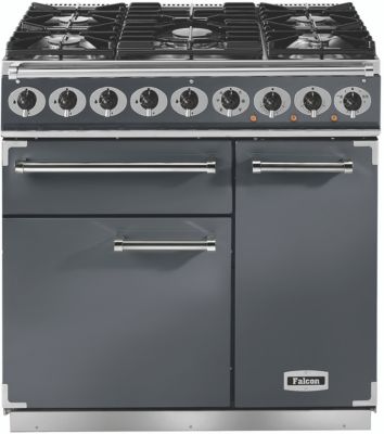 Piano de cuisson gaz FALCON Semi Pro DELUXE 90  ARDOISE NICKEL