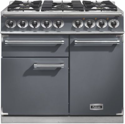 Piano de cuisson gaz FALCON Semi Pro DELUXE 100  ARDOISE NICKEL