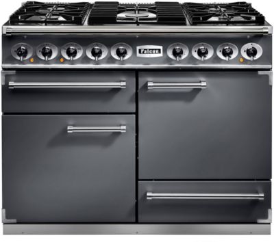 Piano de cuisson gaz FALCON Semi Pro DELUXE 110 ARDOISE NICKEL