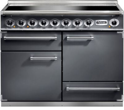 Piano de cuisson induction FALCON PKR DELUX110 INDUC ARDOISE/CHROME