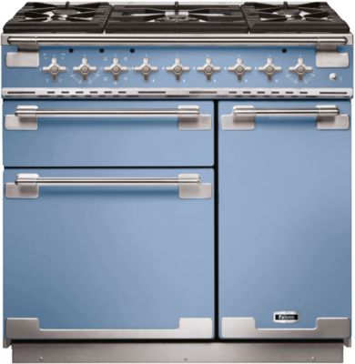 Piano de cuisson gaz FALCON ELISE 90 DF BLEU DE CHINE