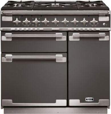 Piano de cuisson gaz FALCON ELISE90 MIXT GRIS ARDOISE