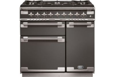 Piano de cuisson gaz FALCON ELISE90 MIXT GRIS ARDOISE