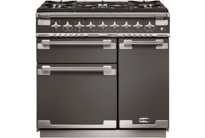 Piano de cuisson gaz FALCON ELISE90 MIXT GRIS ARDOISE