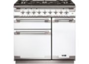 Piano de cuisson gaz FALCON ELISE90 MIXT BLANC