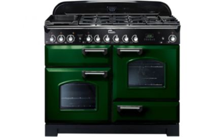 Piano de cuisson mixte FALCON CLASSIC DELUXE 110 VERT ANGLAIS CHROME