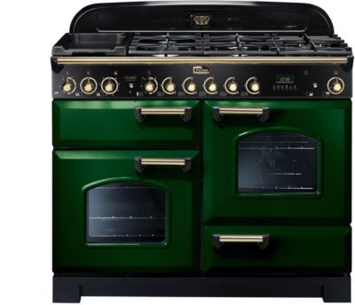 Piano de cuisson mixte FALCON CLASSIC DELUXE 110 VERT ANGLAIS LAITON