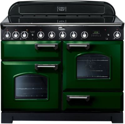 Piano de cuisson induction FALCON CLASSIC DELUXE 110 VERT ANGLAIS CHROME