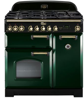 Piano de cuisson gaz FALCON CLASSIC DELUXE 90 VERT ANGLAIS LAITON