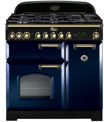 Piano de cuisson gaz FALCON CLASSIC DELUXE 90 BLEU ROI LAITON