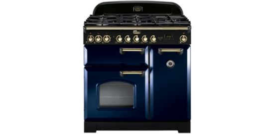 Piano de cuisson gaz FALCON CLASSIC DELUXE 90 BLEU ROI LAITON