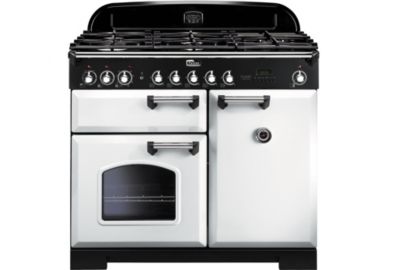 Piano de cuisson gaz FALCON CLASSIC DELUXE 100 BLANC CHROME