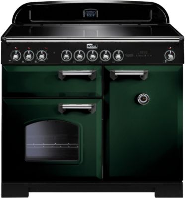 Piano de cuisson induction FALCON CLASSIC DELUXE 110 VERT ANGLAIS CHROME