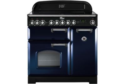 Piano de cuisson vitrocéramique FALCON CLASSIC DELUXE 90 BLEU ROI CHROME