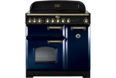 Piano de cuisson vitrocéramique FALCON CLASSIC DELUXE 90 BLEU ROI LAITON