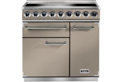 Piano de cuisson induction FALCON Semi Pro DELUXE 90 FAUVE NICKEL BROSSÉ