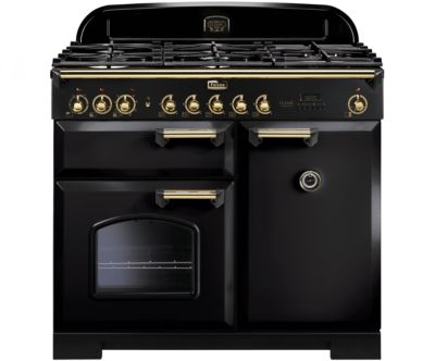 Piano de cuisson gaz FALCON CLASSIC DELUXE 100 NOIR/LAITON