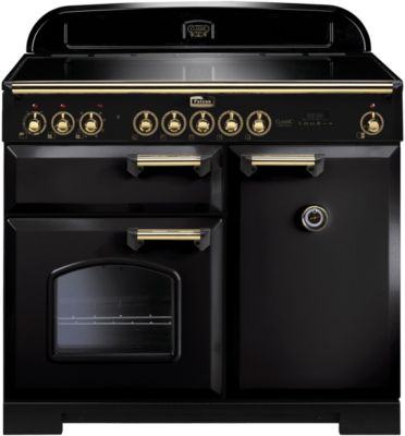 Piano de cuisson induction FALCON CLASSIC DELUXE 100 NOIR LAITON