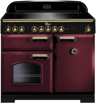 Piano de cuisson induction FALCON CLASSIC DELUXE 100 ROUGE AIRELLE LAITON