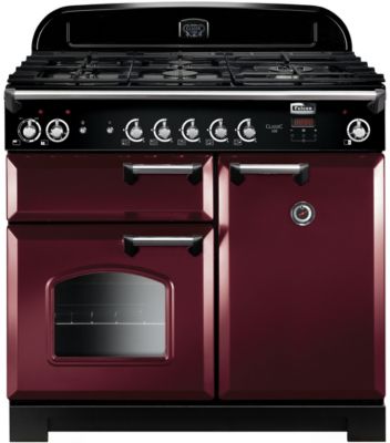 Piano de cuisson gaz FALCON CLASSIC100 ROUGE AIRELLE CHRM