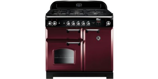 Piano de cuisson gaz FALCON CLASSIC100 ROUGE AIRELLE CHRM