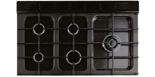 Piano de cuisson gaz FALCON CLASSIC100 ROUGE AIRELLE CHRM