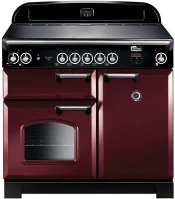 Piano de cuisson induction FALCON CLASSIC100 INDUCTION ROUGE AIRELLE CHRM