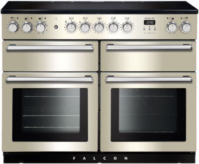 Piano de cuisson induction FALCON NEXUS SE 110 CM GRIS IVOIRE CHROME