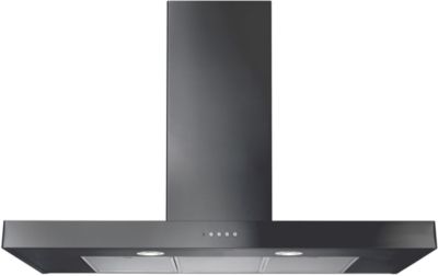 Hotte décorative murale FALCON HOTTE PLATE ARDOISE 90 CM