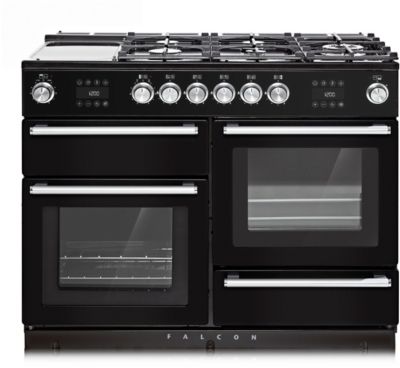 Piano de cuisson mixte FALCON NEXUS STEAM 110 CM NOIR/CHROME