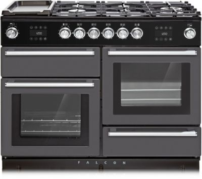 Piano de cuisson mixte FALCON NEXUS STEAM 110 CM GRIS ARDOISE /CHROME