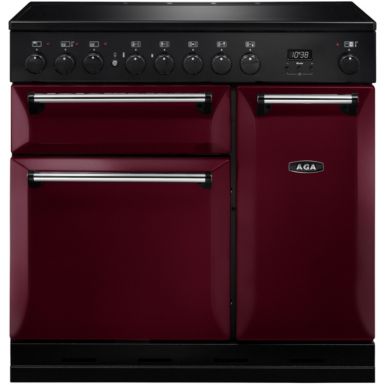 Piano de cuisson induction AGA MASTERCHEF DELUXE 90 INDUCTION ROUGE
