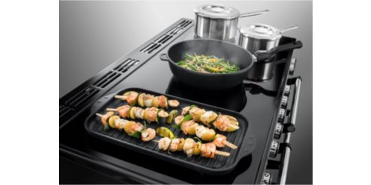Piano de cuisson induction AGA MASTERCHEF DELUXE 110 INDUCTION GRIS