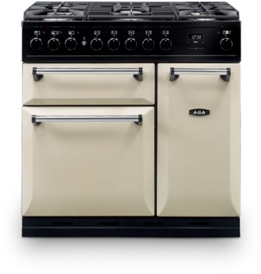 Piano de cuisson mixte AGA MASTER CHEF DELUXE 90 DF CREME