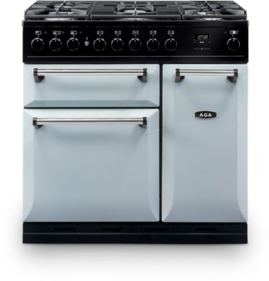 Piano de cuisson gaz AGA MASTER CHEF DELUXE 90 DF GRIS PERLE