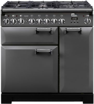 Piano de cuisson gaz FALCON DELUXE TAB GAZ 90 CM ARDOISE CHROME